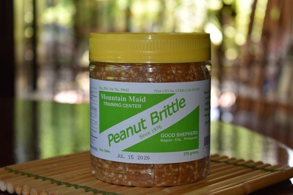 peanut brittle 370 gms.